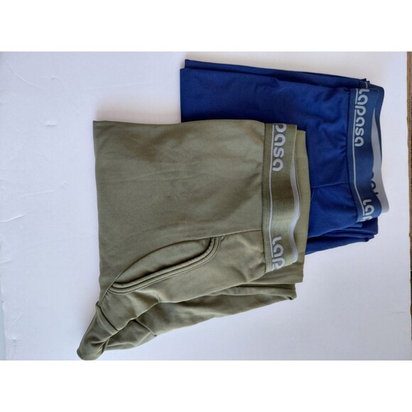 Lapasa 2 Pairs Men's Base Layer Smooth Feel Long Johns Size S/M (No size tag) - Picture 9 of 9